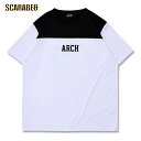 Arch アーチ Football Tee DRY ホワイト バスケットボール Tシャツ メンズ 半袖 吸汗速乾 練習 試合 t125-128