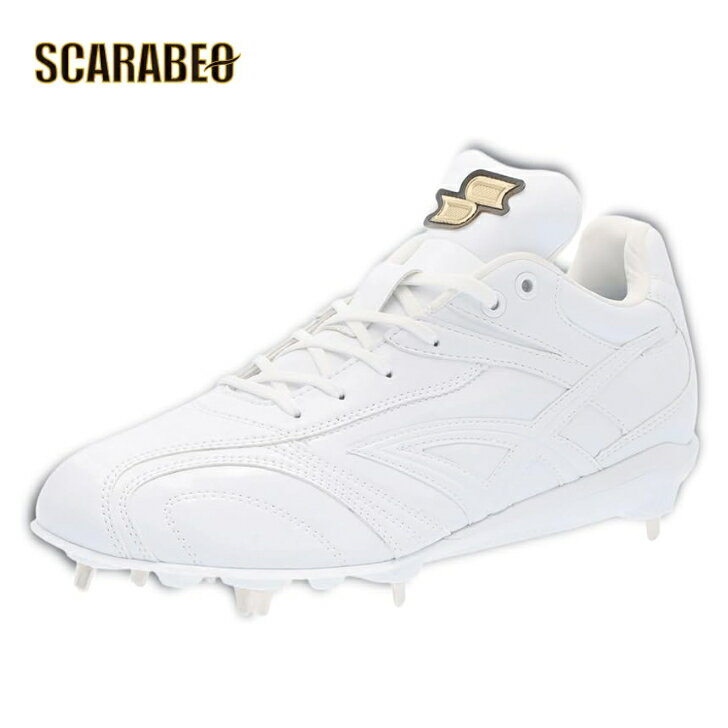 野球 スパイク SSK プロエッジ 金具スパイク 金属 埋め込み 大人 一般用 ホワイト 軽量 樹脂底 硬式 軟式 両用 ESF3251FLW esf3251f...