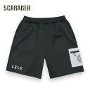 Arch アーチ BB rim ジャージ ショートパンツ ブラック/シルバー B225-115 バスケウェア バスパン ゆったり ジャージ生地 メンズ レディー...