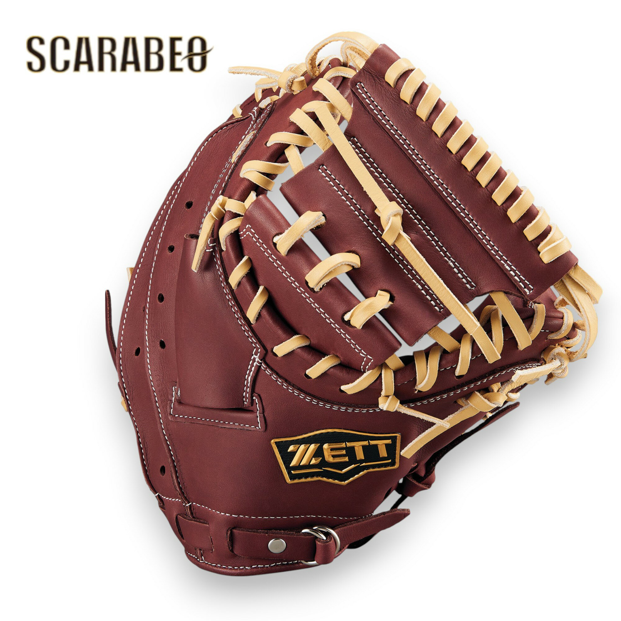 ゼット ZETT 限定 軟式 キャッチャーミット ウイニングロード 捕手用 大人・一般用 牛革 BRCB33512F-3732A チョコブラウン×パステルブラウン 2025年モデル 野球 グラブ グローブ brcb33512f-3732a