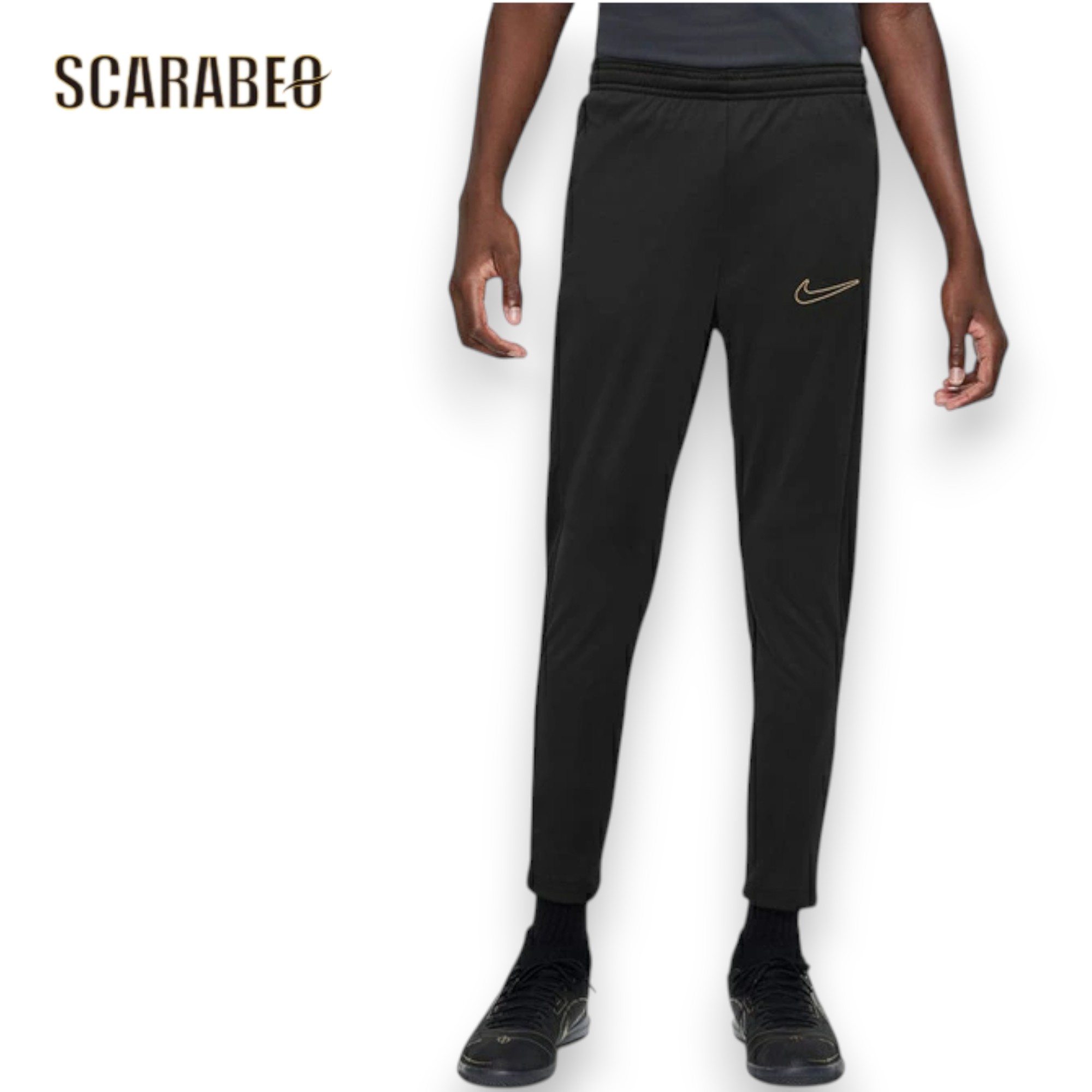 ナイキ NIKE ジュニア サッカーウェア ピステパンツ ドライフィット Dri-FIT Academy23 DX5490-017 トレーニングパンツ BK/GD dx5490-017