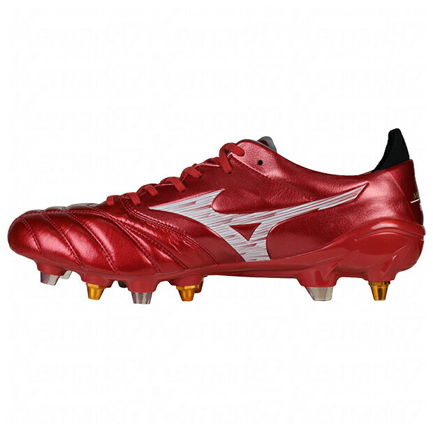 ミズノ サッカーシューズ モレリアネオIV JAPAN MIX 取替式 P1GC253060 ユニセックス ルビーレッド×ホワイト MORELIA NEO IV...