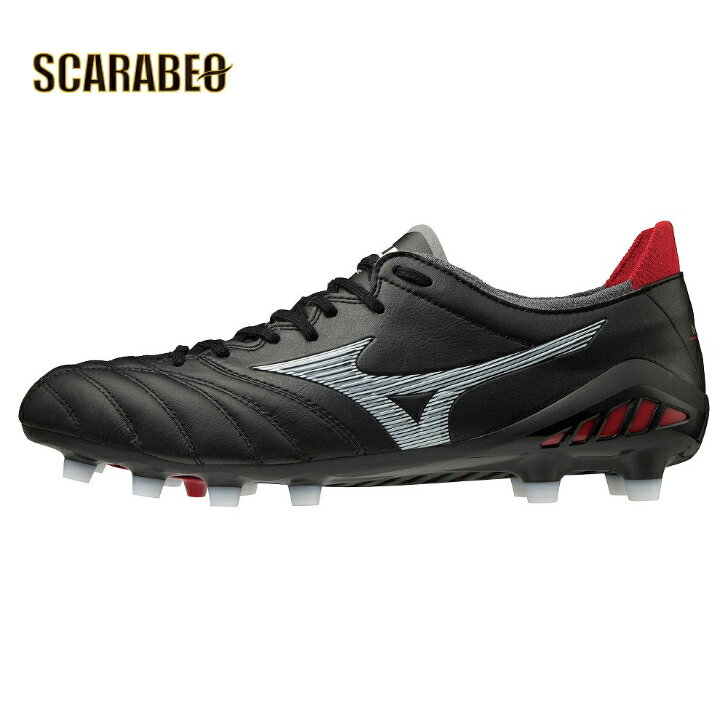 サッカー スパイク モレリア ネオ 3 ジャパン ミズノ ( ブラック × ホワイト ) ハードグラウンド用 天然芝用 人工芝用 ユニセックス P1GA208001 HG FG AG MORELIA NEO III JAPAN MIZUNOバーゲン サッカー 用品 セール