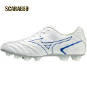 【 ミズノ MIZUNO 】 サッカースパイク モナルシーダ ネオ 2 SW KL ホワイト×ブルー P1GA222725 MONARCIDA NEO II SW KL