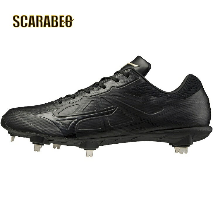 ミズノ 野球 グローバルエリート ライトレボエリート 黒スパイク ブラック×ブラック 11GM211100 高校野球 MIZUNO