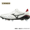 【 ミズノ MIZUNO 】 サッカー 取替 固定式 スパイク モレリア ネオ 3 ジャパン ミックス ホワイト × ブラック P1GC208009 MORELIA NEO III JAPAN MIX