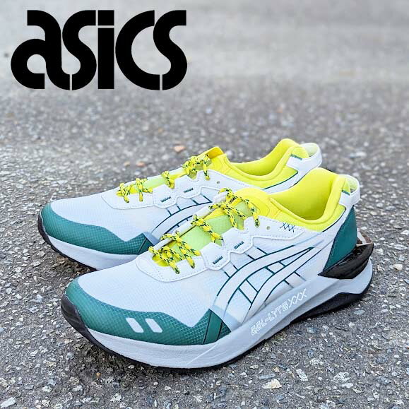 楽天アウトドアセレクト　scarecrowアシックス asics GEL-LYTE XXX ゲル ライト サーティ メンズ WHITE/YELLOW ホワイト イエロー スニーカー ゲルライト おしゃれスニーカーメンズ かわいい 蛍光色 メンズスニーカー大きいサイズ 疲れにくいスニーカー 軽量 カッコイイ 男性用スニーカー 派手なスニーカー