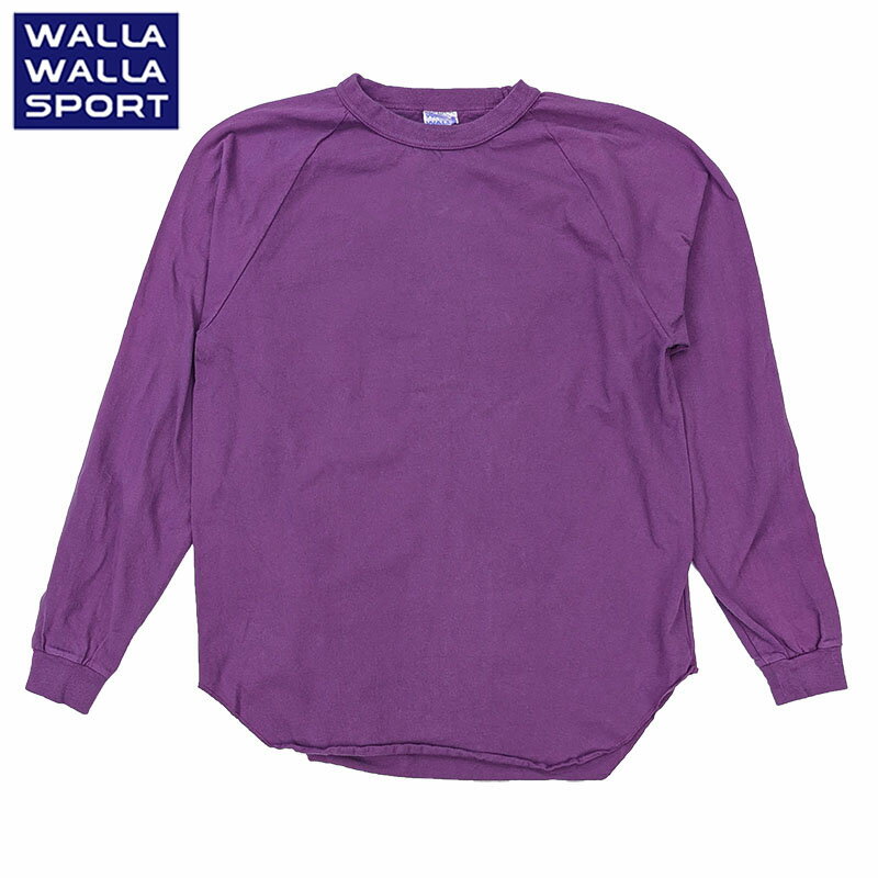 WALLA WALLA SPORT ワラワラスポーツ メンズ L/SルーズベースボールTEE ww030116 ラグランスリーブ ロングスリーブ 長袖Tシャツ 日本製