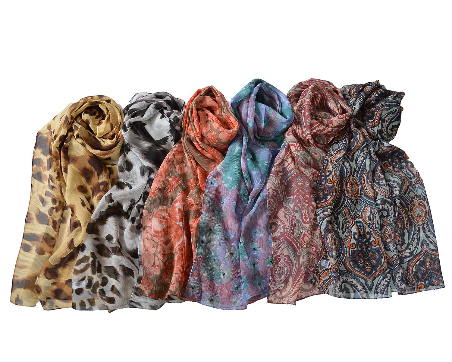 シルク 100% スカーフ ストール 正方形 長方形 シフォン ゴース サテン ツイル 小判 大判 特大判 春夏秋冬 カジュアル フォーマル 通勤 オシャレ UV 防寒 ギフト ホワイトデー 誕生日 母の日 全体に細かいシボが立っておりべたつかず爽やかな織り物で春夏に最適です