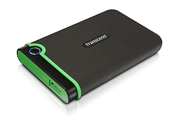 【中古】旧モデル Transcend USB3.0/2.0 2.5インチ ポータブルHDD 耐衝撃 M3シリーズ 2TB 3年保証 TS2TSJ25M3