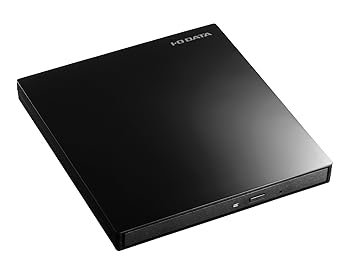 【中古】I-O-DATA ポータブルブルーレイドライブ BRP-UT6CK(ピアノブラック/USB Type-C対応/)