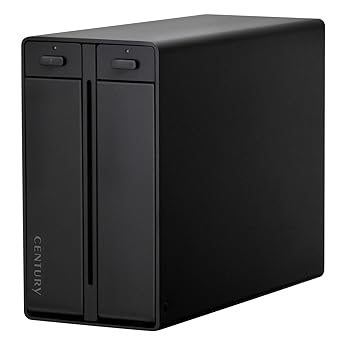 【中古】センチュリー 「裸族のテラスハウス RAID USB3.2 Gen1 & eSATA」USB3.2 Gen1 & eSATA接続RAID..