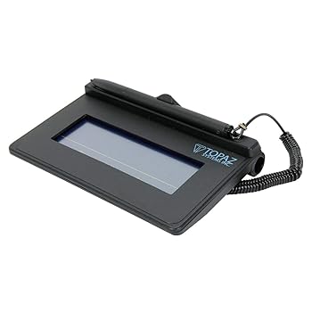 Topaz SigLite T-S460 シリアル電子署名キャプチャーパッド T-S460-B-R