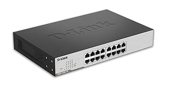 【中古】D-LINK 16 Port 10/100/1000Mbps Easy Smart Switch