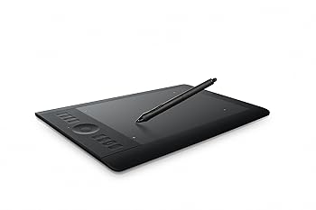 【中古】Wacom プロフェッショナルペンタブレット Photoshop Elements10付属 Mサイズ Intuos5 touch PTH-650/K1