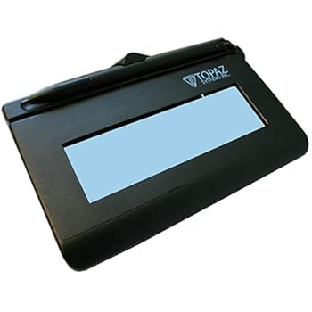 Topaz T-L460-HSB-R SigLite LCD 1x5 シグネチャーパッド USB バックライトなし