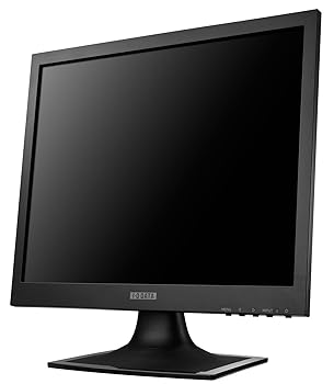 【中古】アイオーデータ機器 17型スクエア液晶ディスプレイ ブラック LCD-AD171EB