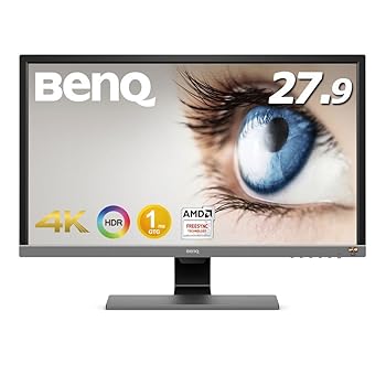 ����š�BenQ EL2870U �ڥ����ߥ󥰥�˥����� (27.9��/4K/HDR/TN/1ms/FreeSync�б�/HDMI��2/DP1.4/���ԡ�����/...