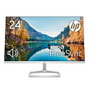 【中古】HP モニター M24fwa 23.8インチ フルHD 超薄型 非光沢IPSパネル スピーカー内蔵 背面ホワイト 3年保証 (型番:34Y23AA-AAAB)