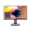 【中古】TITAN ARMY 量子ドット MiniLED HDR1000 27インチ ゲーミングモニター P275MS FastIPS WQHD 240Hz 1ms PS5VRR対応 PIP/PBP フリッカーフリー 高