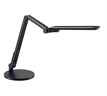 【中古】パナソニック LEDデスクライト 置き型 スマホ充電USBポート付 文字くっきり光 昼光色 調光 ダ..