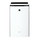 【中古】シャープ 加湿 空気清浄機 KI-RX70-W ホワイト プラズマクラスター NEXT(50000) COCORO AIR搭載 空気清浄 31畳 タンク容量 約3.2L/加湿量750mL