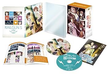 [중고]라고 한 과학의 초전자포 S 제2권(초회 생산 한정판) [DVD]