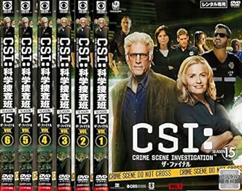 【中古】CSI:科学捜査班 SEASON 15 ザ・ファイナル [レンタル落ち] 全6巻セット [マーケットプレイスDVDセット商品]
