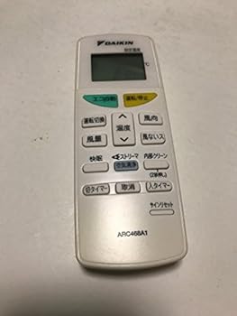【中古】ダイキン エアコンリモコン ARC468A1 【中古】ダイキン エアコンリモコン ARC468A1