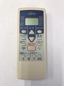 【中古】富士通 エアコンリモコン AR-RCB1J