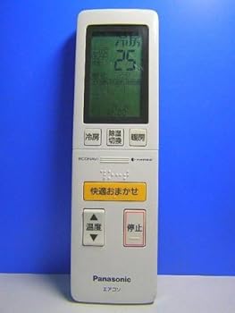 【中古】パナソニック エアコンリモコン A75C4139