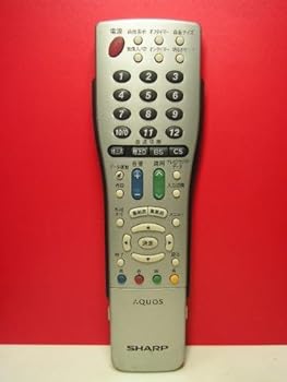 【中古】シャープ テレビリモコン GA511WJSA