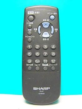 Air Conditioners - 【中古】［非常に良い］シャープ テレビリモコン G1186SA