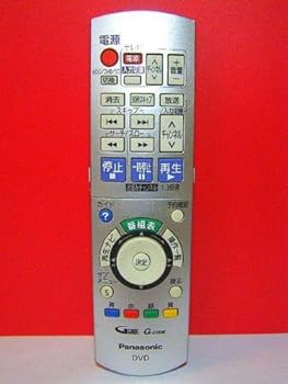 【中古】パナソニック DVDリモコン EUR7658YE0【メーカー名】【メーカー型番】【ブランド名】パナソニック(Panasonic) AV・テレビリモコン 【商品説明】パナソニック DVDリモコン EUR7658YE0画像はサンプル写真のため商品のコンディション・付属品の有無については入荷の度異なります。掲載と付属品が異なる場合は確認のご連絡をさせて頂きます。※中古品のため「限定」「初回」「保証」「DLコード」などの表記がありましても、特典・付属品・帯・保証等は付いておりません。（未使用・未開封品は除く）中古品のため使用に影響ない程度の使用感・経年劣化（傷、汚れなど）がある場合がございます。※中古品の特性上ギフトには適しておりません。当店では初期不良に限り、商品到着から5日間は返品を受付けております。お問い合わせ・メールにて不具合詳細をご連絡ください。お客様都合での返品はお受けしておりませんのでご了承ください。他モールとの併売品の為、売り切れの場合はご連絡させて頂きます。★ご注文からお届けまで1、ご注文（24時間受付）2、注文確認⇒当店から注文確認メールを送信致します3、在庫確認⇒中古品は受注後に、再メンテナンス、梱包しますので、お届けまで3日〜10日程度とお考え下さい。4、入金確認⇒前払い決済をご選択の場合、ご入金確認後、配送手配を致します5、出荷⇒配送準備が整い次第、出荷致します。配送業者、追跡番号等の詳細をメール送信致します。6、到着⇒出荷後、1〜3日後に商品が到着します。※離島、北海道、沖縄は遅れる場合がございます。予めご了承下さい。お電話でのお問合せは少人数で運営の為受け付けておりませんので、お問い合わせ・メールにてお願い致します。ご来店ありがとうございます。当店では良品中古を多数揃えております。お電話でのお問合せは少人数で運営の為受け付けておりませんので、お問い合わせ・メールにてお願い致します。