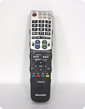 【中古】シャープ 液晶テレビ用 リモコン GA814WJSA