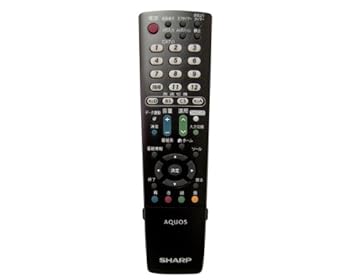 【中古】シャープ 液晶テレビ用 リモコン GA975WJSA【メーカー名】【メーカー型番】【ブランド名】シャープ(SHARP) AV・テレビリモコン 【商品説明】シャープ 液晶テレビ用 リモコン GA975WJSA画像はサンプル写真のため商品のコンディション・付属品の有無については入荷の度異なります。掲載と付属品が異なる場合は確認のご連絡をさせて頂きます。※中古品のため「限定」「初回」「保証」「DLコード」などの表記がありましても、特典・付属品・帯・保証等は付いておりません。（未使用・未開封品は除く）中古品のため使用に影響ない程度の使用感・経年劣化（傷、汚れなど）がある場合がございます。※中古品の特性上ギフトには適しておりません。当店では初期不良に限り、商品到着から5日間は返品を受付けております。お問い合わせ・メールにて不具合詳細をご連絡ください。お客様都合での返品はお受けしておりませんのでご了承ください。他モールとの併売品の為、売り切れの場合はご連絡させて頂きます。★ご注文からお届けまで1、ご注文（24時間受付）2、注文確認⇒当店から注文確認メールを送信致します3、在庫確認⇒中古品は受注後に、再メンテナンス、梱包しますので、お届けまで3日〜10日程度とお考え下さい。4、入金確認⇒前払い決済をご選択の場合、ご入金確認後、配送手配を致します5、出荷⇒配送準備が整い次第、出荷致します。配送業者、追跡番号等の詳細をメール送信致します。6、到着⇒出荷後、1〜3日後に商品が到着します。※離島、北海道、沖縄は遅れる場合がございます。予めご了承下さい。お電話でのお問合せは少人数で運営の為受け付けておりませんので、お問い合わせ・メールにてお願い致します。ご来店ありがとうございます。当店では良品中古を多数揃えております。お電話でのお問合せは少人数で運営の為受け付けておりませんので、お問い合わせ・メールにてお願い致します。