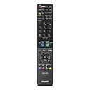 【中古】シャープ 液晶テレビ用リモコン RRMCGA912WJSA(0106380333)