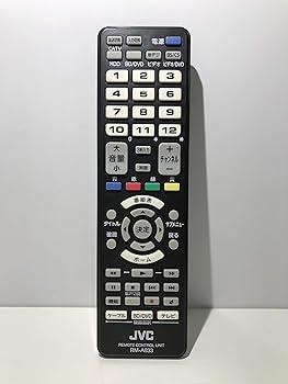 【中古】JVCケンウッド(ビクター) リモートコントローラー(ブラック) RM-A633-B