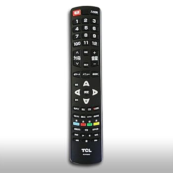 【中古】［非常に良い］TCL 液晶テレビ用リモコン RC3100J02 テレビリモコン 純正品