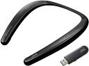 【中古】JVCケンウッド JVC SP-A7WT-B NAGARAKU ウェアラブルネックスピーカー ワイヤレス Bluetooth 約15時間連続再生 本体約...