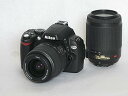 【中古】Nikon デジタル一眼レフカメラ D40X ダブルズームキット D40XWZ