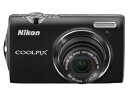 【中古】Nikon デジタルカメラ COOLPIX (クールピクス) S5100 スマートブラック S5100BK 1220万画素 光学5倍ズーム 広角28mm 2.7型液晶