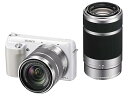 【中古】ソニー デジタル一眼カメラ「NEX-F3」ダブルレンズキット(ホワイト)SONY NEX-F3 NEX-F3Y-W