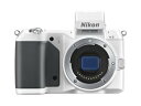 【中古】Nikon ミラーレス一眼 Nikon 1 V2 ボディー ホワイト N1V2WH