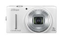 【中古】Nikon デジタルカメラ COOLPIX S9400 光学18倍ズーム 有効画素数1811万画素 エレガントホワイト S9400WH