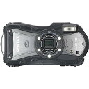 【中古】PENTAX 防水デジタルカメラ PENTAX WG-10 ブラック 1cmマクロ マクロスタンド付属 PENTAX WG-10BK 12658