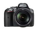 【中古】Nikon デジタル一眼レフカメラ D5300 18-140VR レンズキット グレー D5300LK18-140VRGY(2)