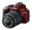【中古】Nikon デジタル一眼レフカメラ D3100 18-55 VR Kit D3100 RD