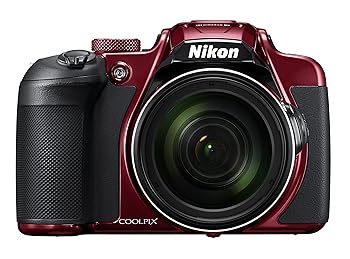 EXEMODE - 【中古】Nikon デジタルカメラ COOLPIX B700 光学60倍ズーム2029万画素 レッド B700RD