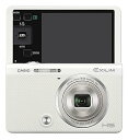 【中古】CASIO デジタルカメラ EXILIM EX-ZR70WE 「自分撮りチルト液晶」 「メイクアップ&セルフィーアート」 EXZR70 ホワイト